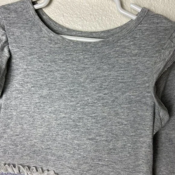 NWOT Cat & Jack Grey & Silver Stars  Dress 5T - Picture 4 of 7
